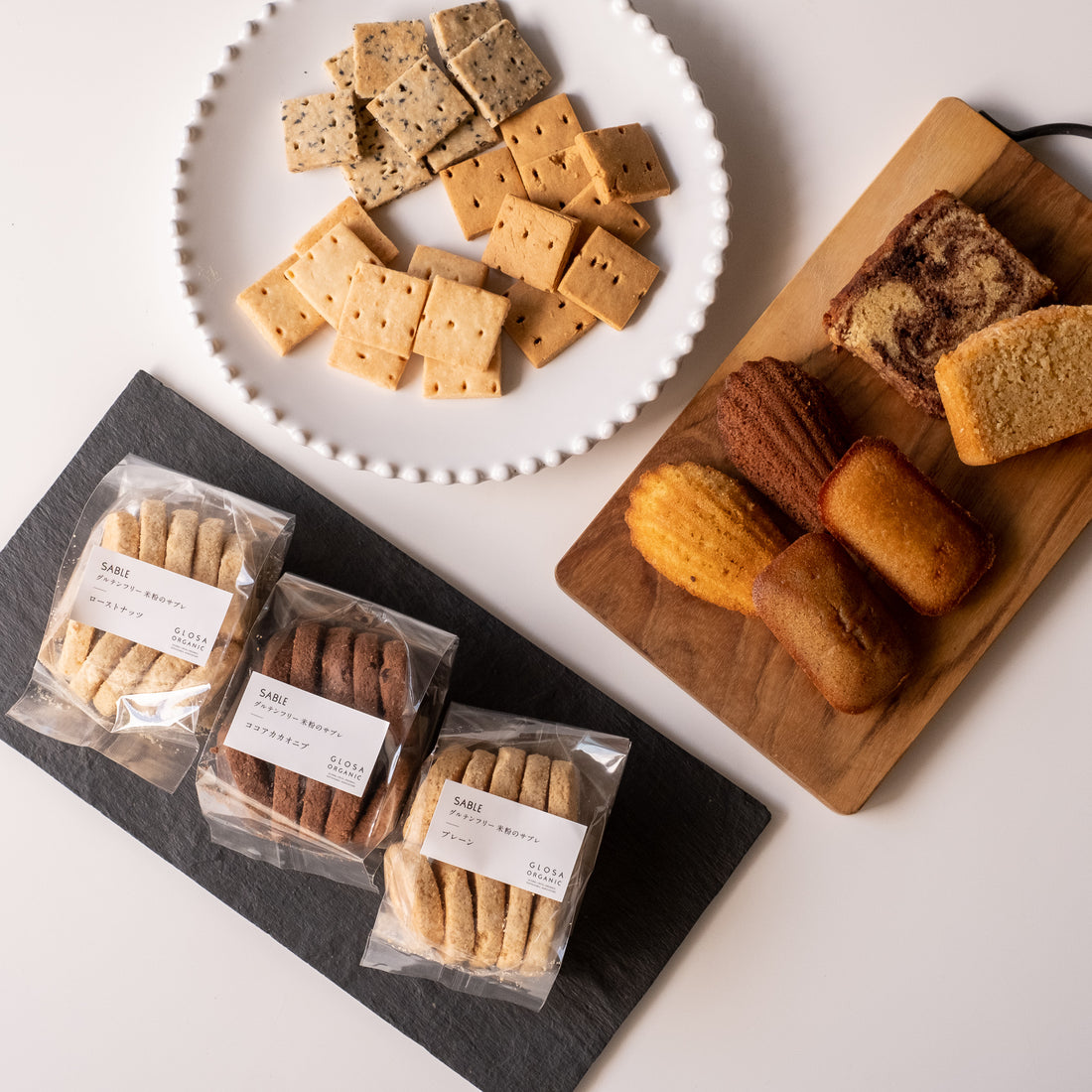 グルテンフリーのお菓子をオリジナルで作ってお届けしています