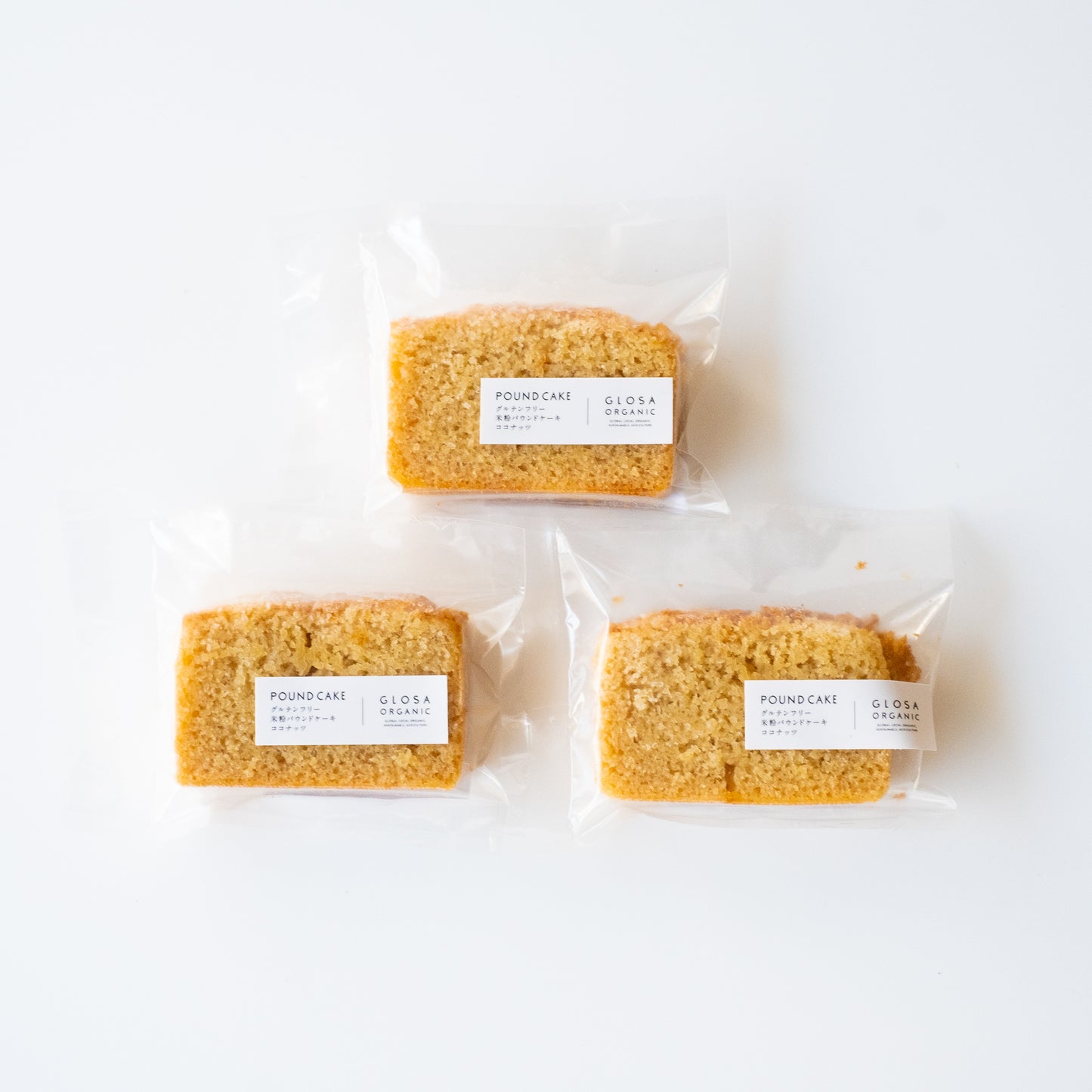 グルテンフリー 米粉パウンドケーキ(ココナッツ)無添加