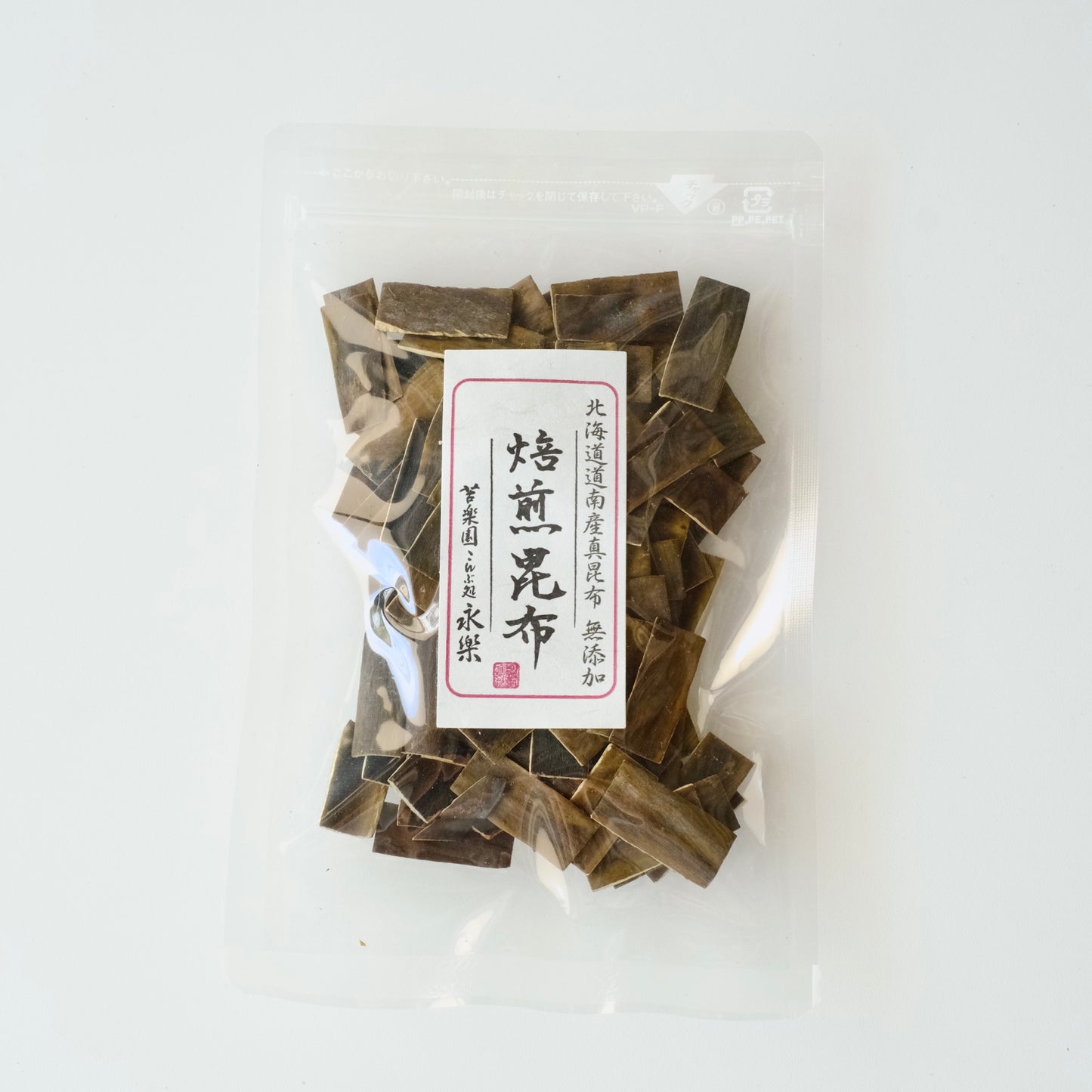 パリパリヘルシーな昆布のおやつ・焙煎こんぶ