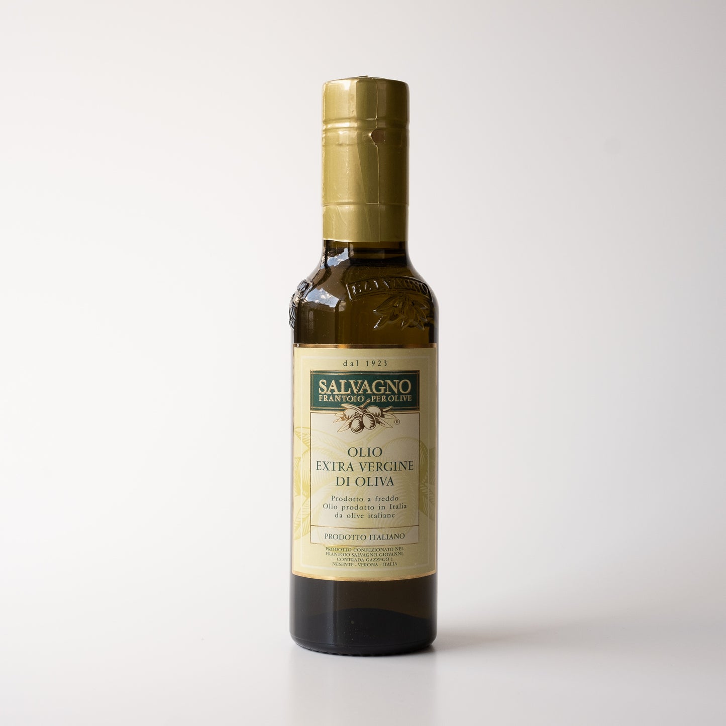 野菜が引き立つオリーブオイル・サルバーニョエキストラバージンオリーブオイル 250ml 化学調味料/合成保存料 無添加