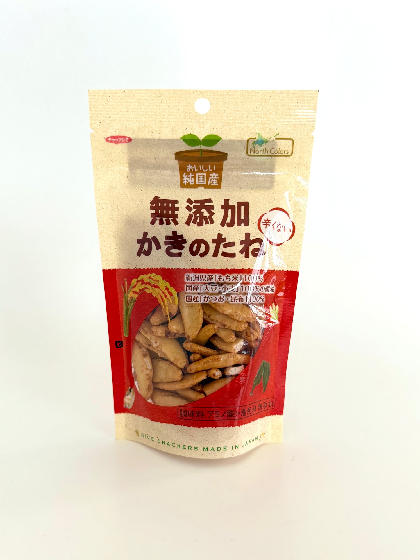 ノースカラーズ　辛くない無添加かきのたね