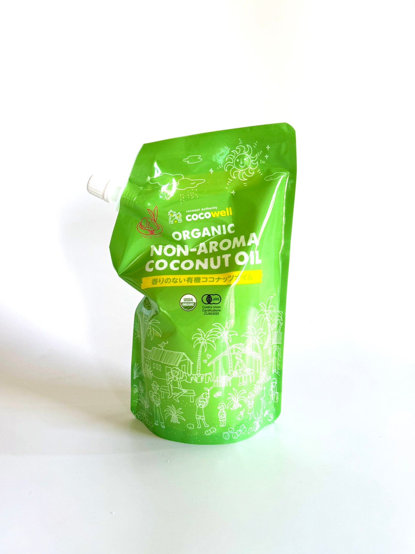 香りのない有機ココナッツオイル　460g